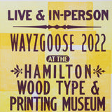 Tribune Showprint Wayzgoose 2022 Poster