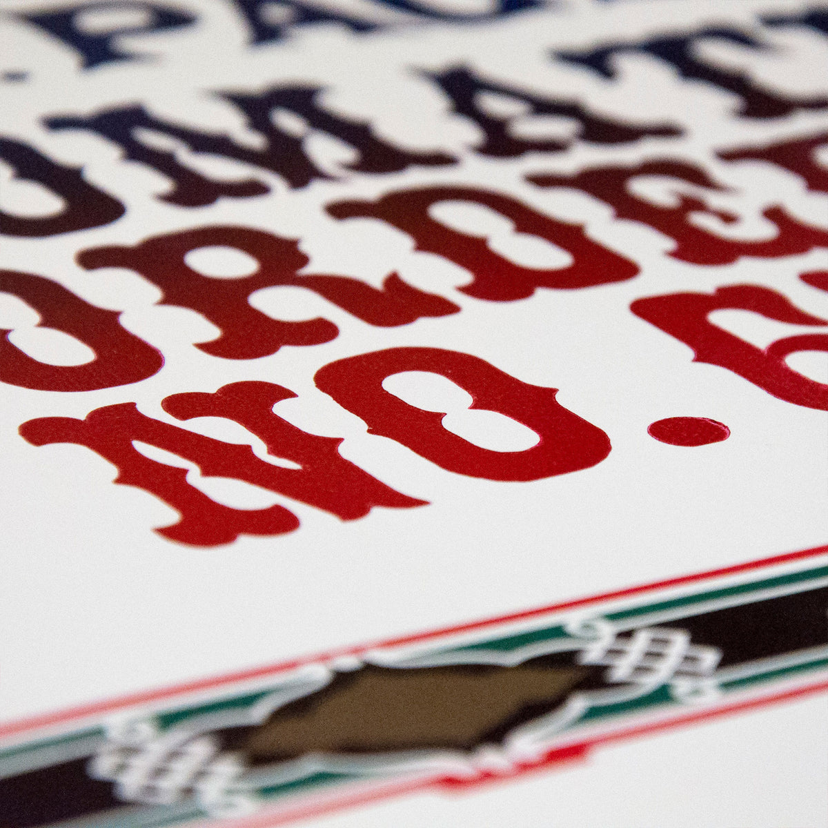 Type Specimen: Wm. H. Page's Chromatic Border – Hamilton Wood Type Museum